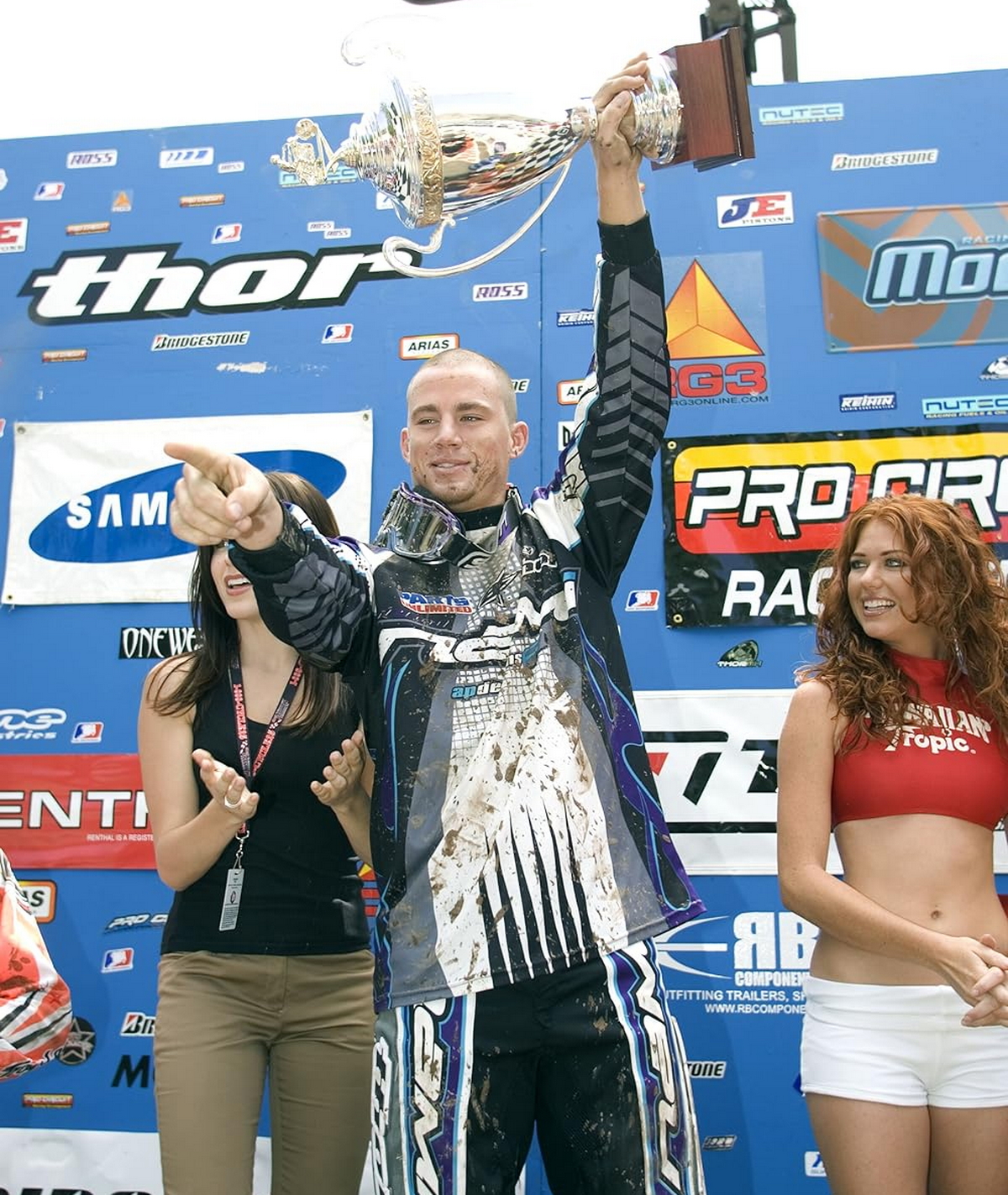 Ченнинг Татум, сцена из фильма Supercross