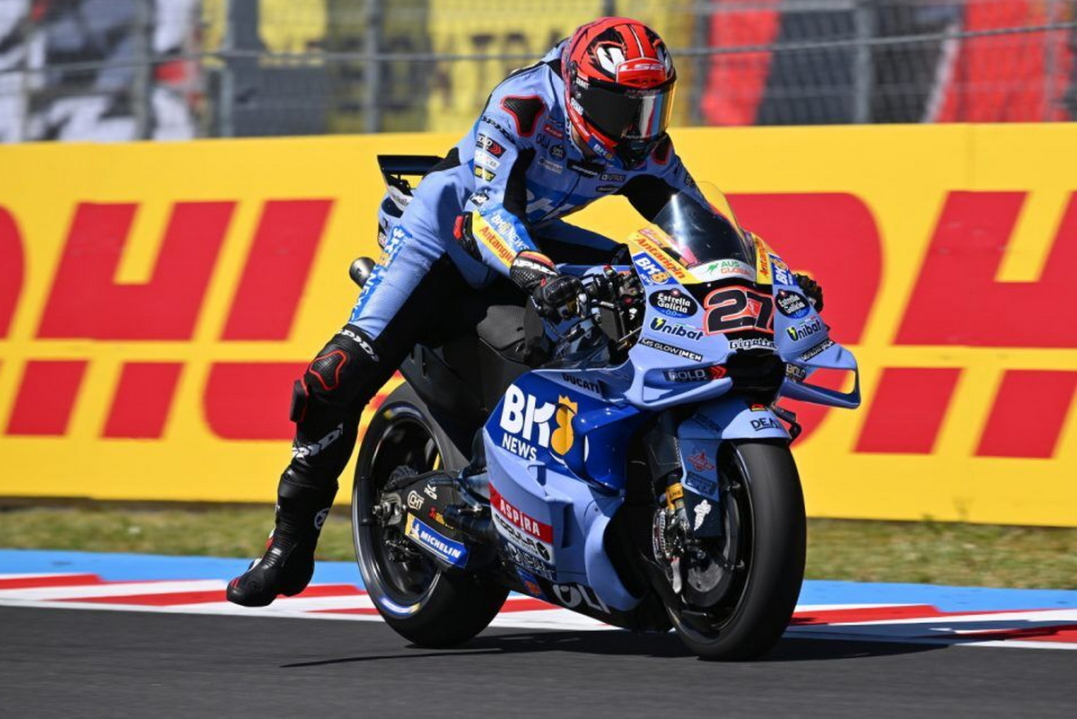 Икер Лекуона на замене для Алекса Маркеса, Gresini Racing
