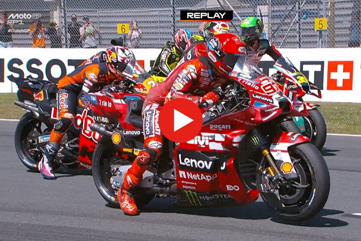 Тренировка старта DutchGP MotoGP 2026 TT Circuit Assen