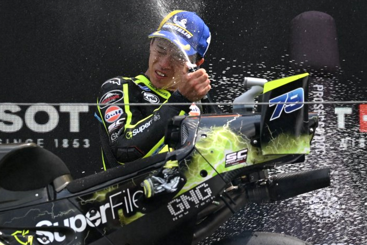 Аи Огура, победитель Гран-При Нидерландов MotoGP 2026 года