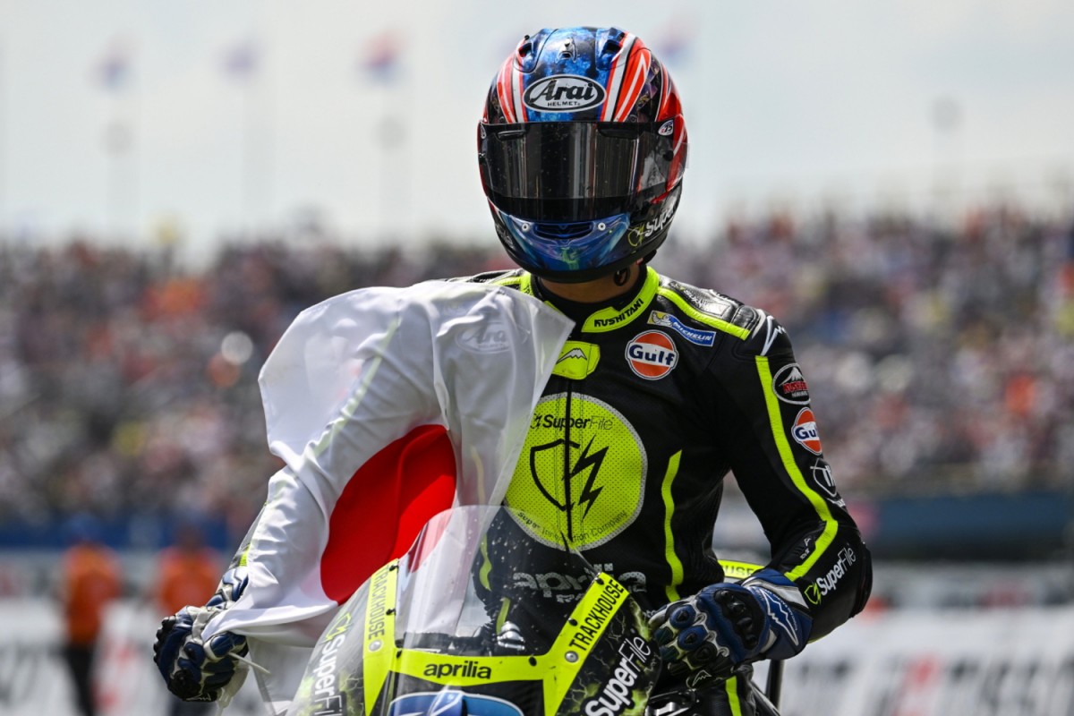 Аи Огура выиграл свой первый Гран-При на DutchGP MotoGP 2026