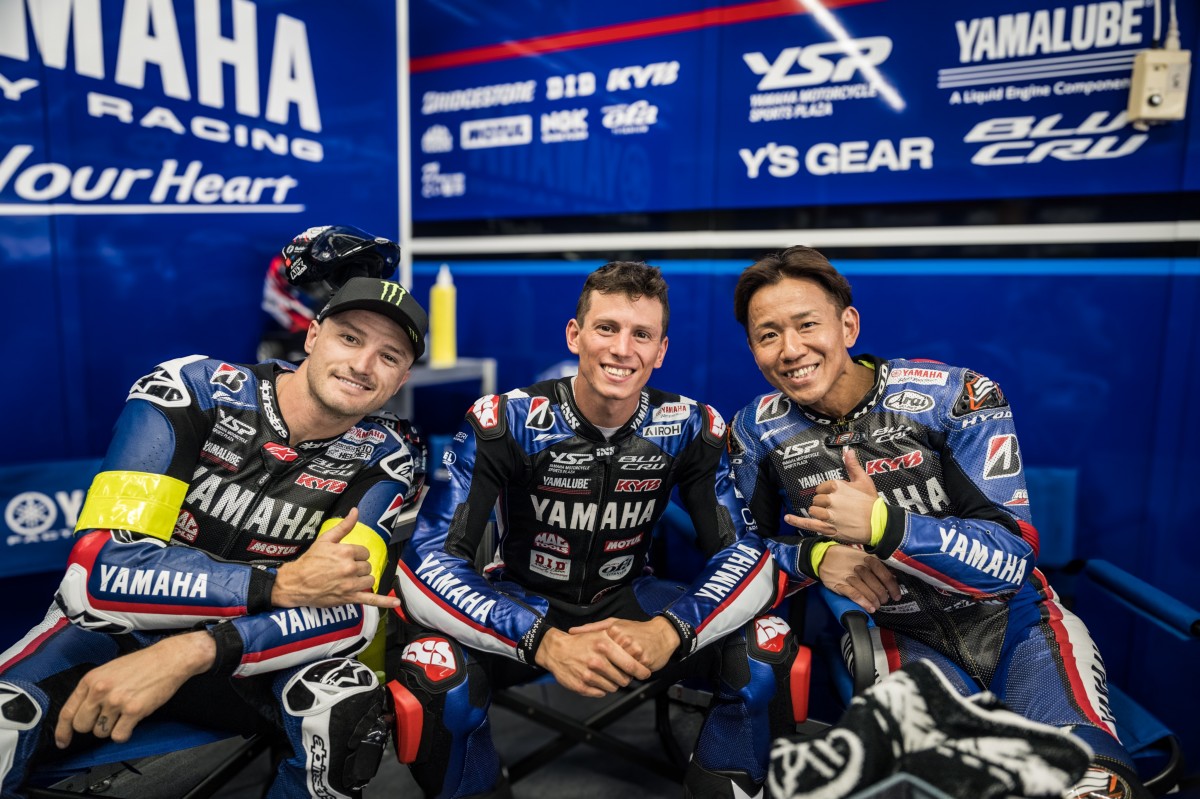 Заводская команда Yamaha Factory Racing для Suzuka 8 Hours
