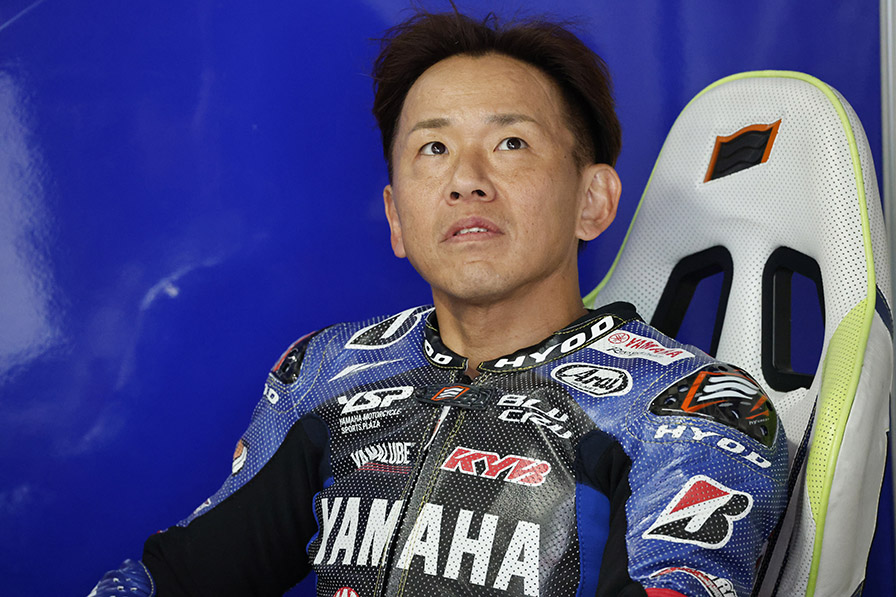 Катсуюки Накасуга, капитан заводской команды Yamaha Factory Racing на Suzuka 8 Hours