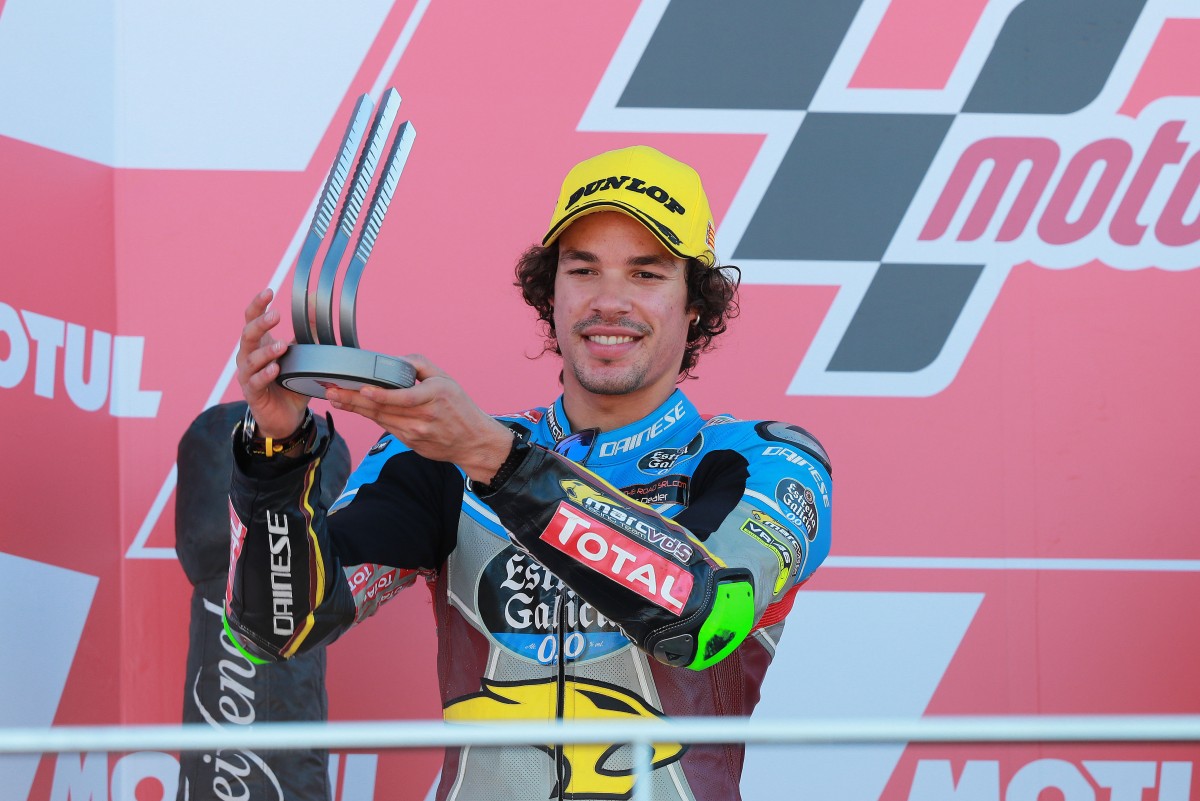 Франко Морбиделли, чемпион Moto2 вместе с Marc VDS Racing