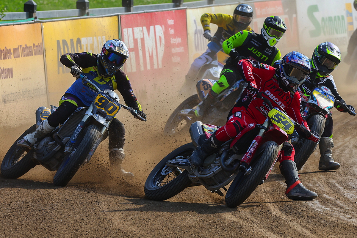 Ducati доминирует в чемпионате мира FIM Flat Track 2026
