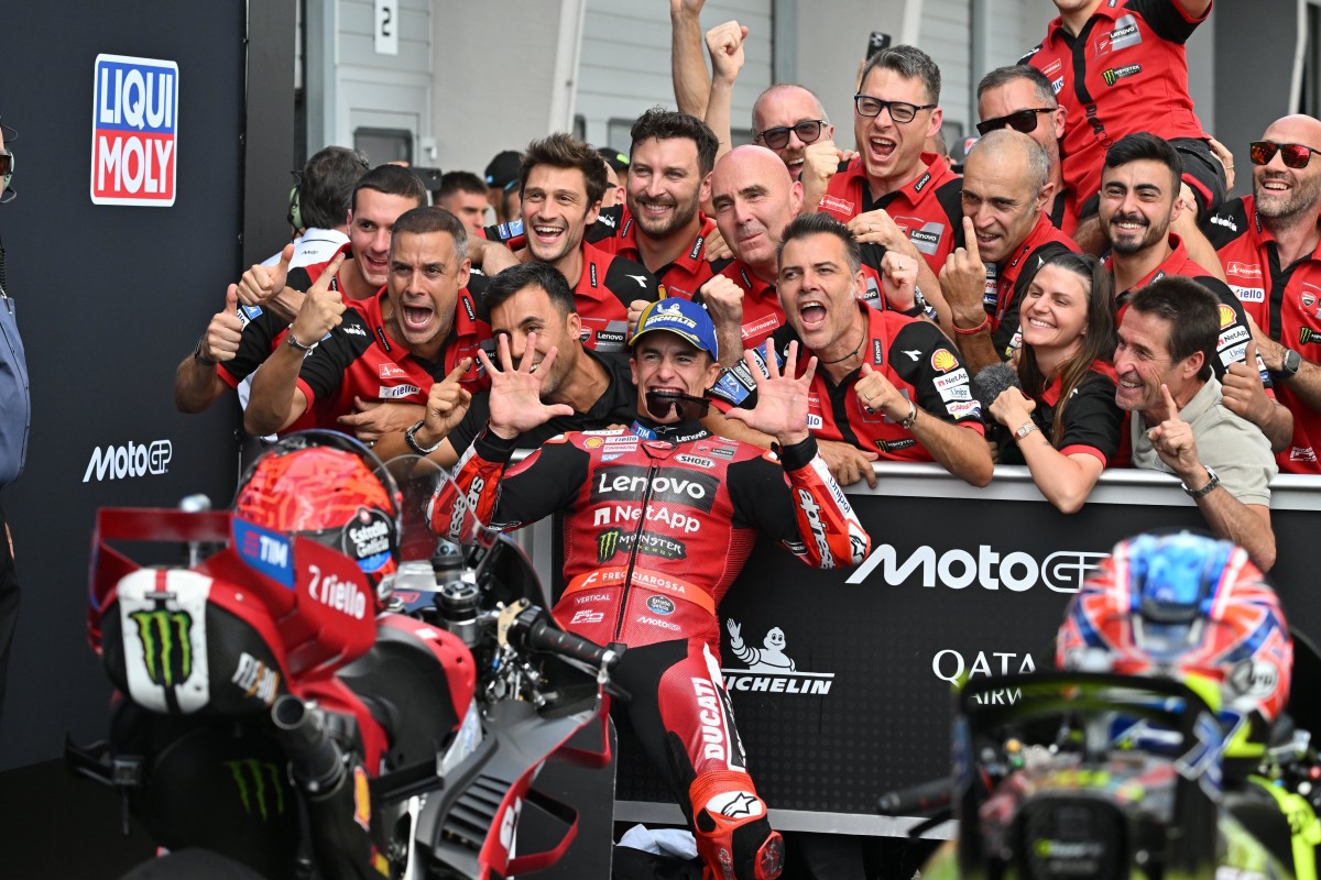Марк Маркес выиграл 10-й Гран-При Германии в своей карьере MotoGP