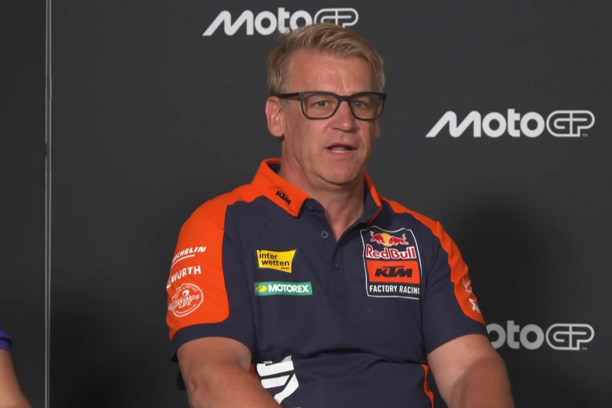 Пит Байер, глава KTM Factory Racing