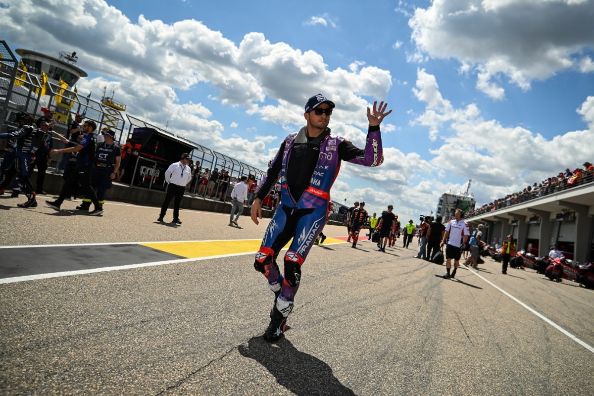 Прибытие на Sachsenring
