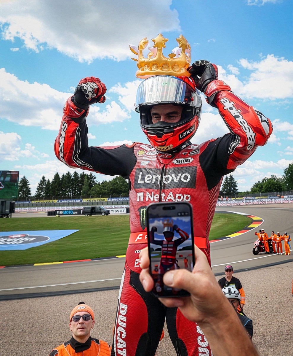Марк Маркес, 10-кратный победитель MotoGP на трассе Sachsenring