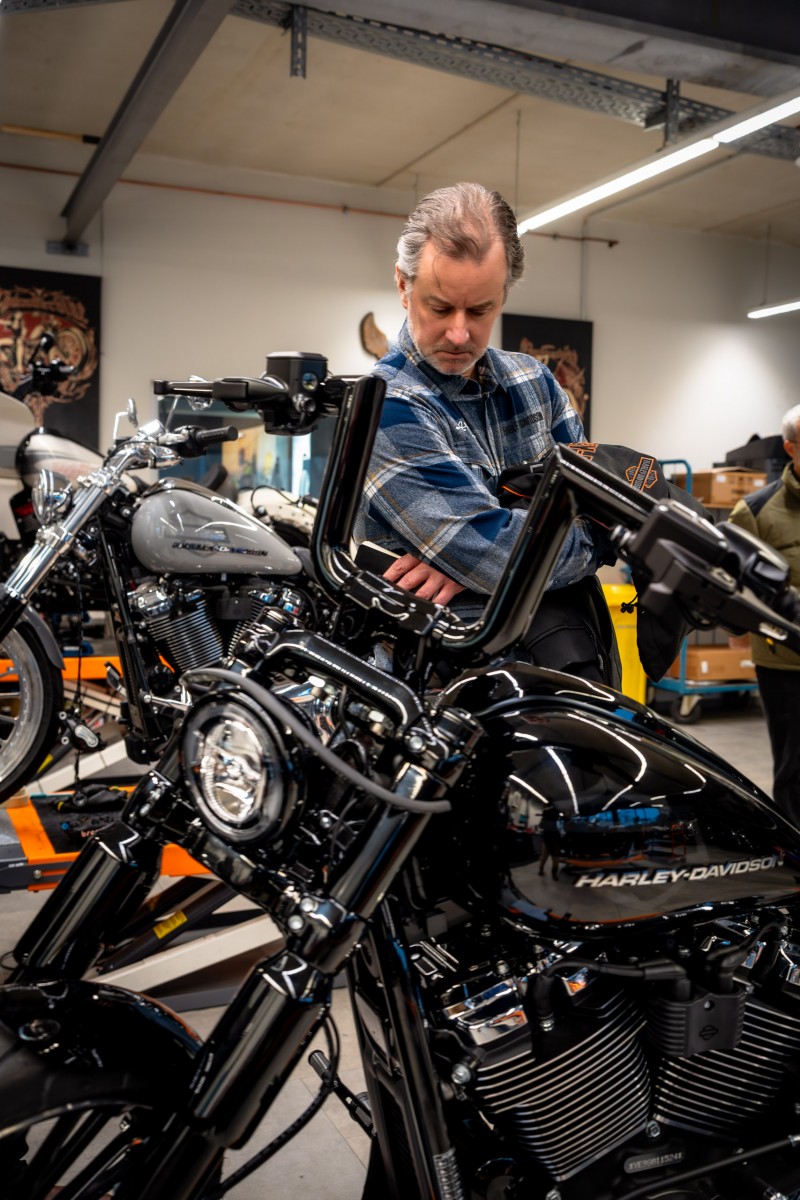 Гендиректор Harley-Davidson Арти Старрс в Thunderbike