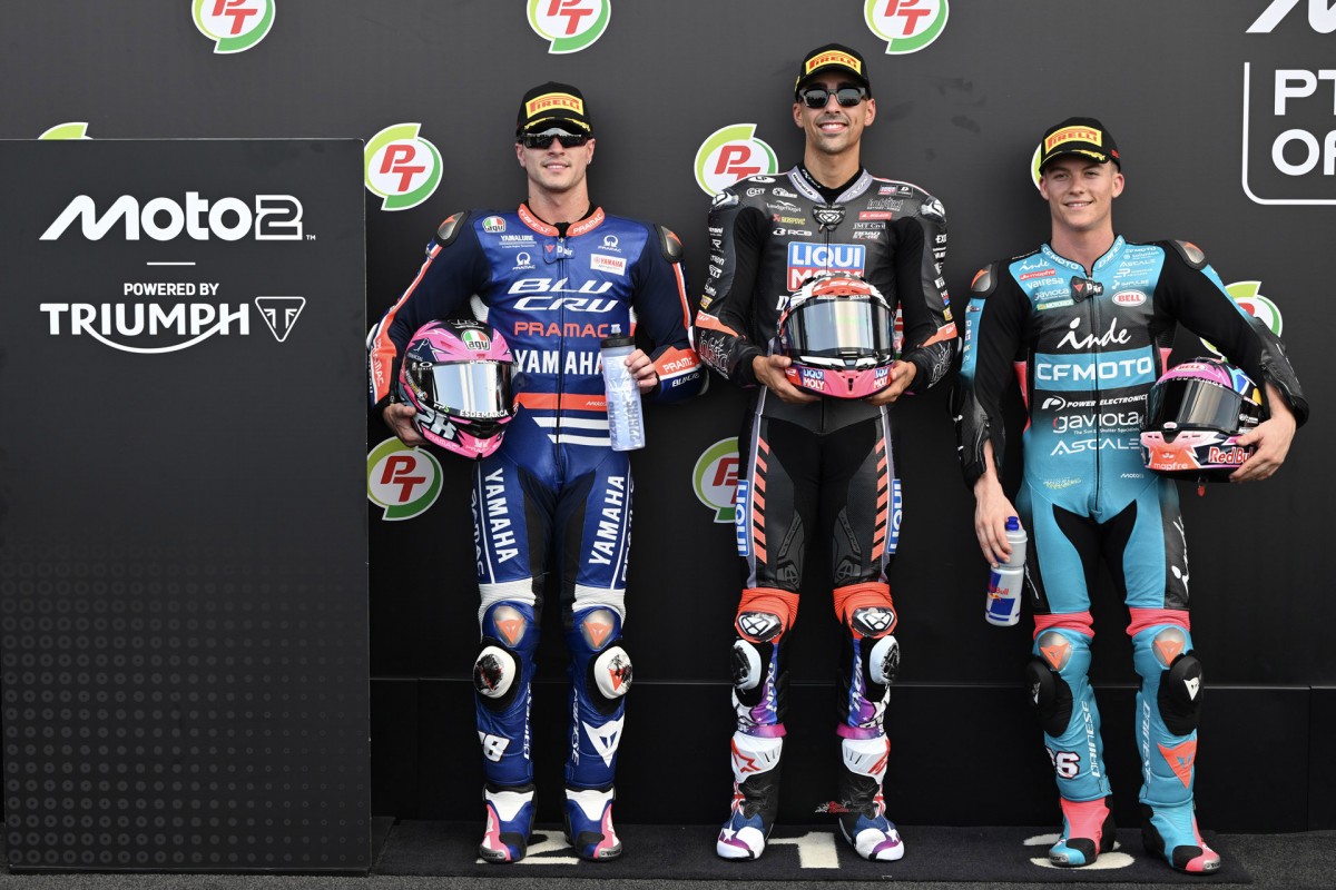 На фото: три претендента на вступление в MotoGP 2027 года