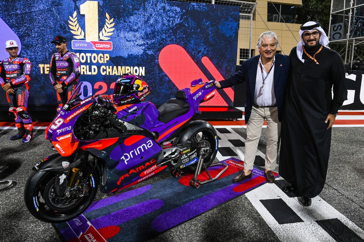 Презентация Pramac Racing в Лусаиле