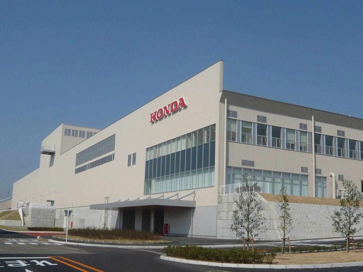 Мотоциклетный завод Honda в Кумамото