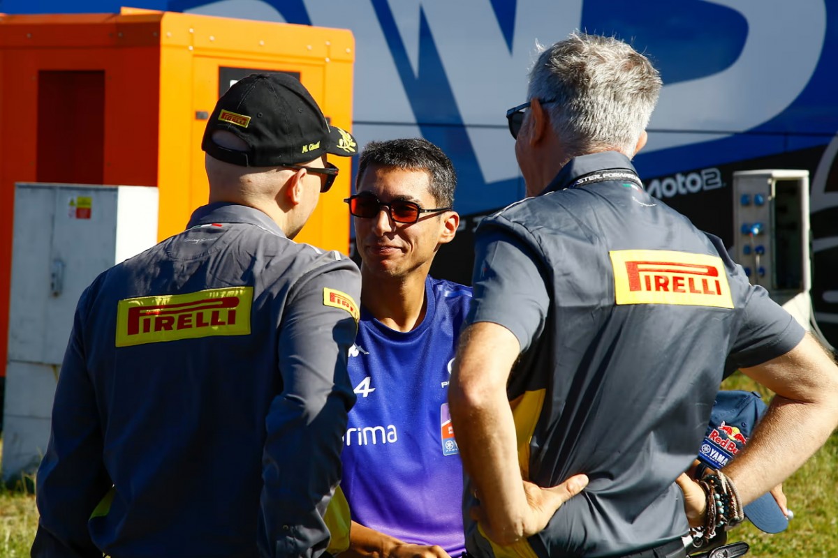 Топрак Разгатлиоглу на тестах Pirelli/MotoGP в Брно