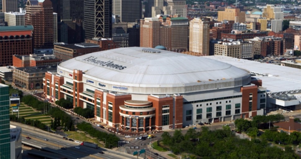 St center. The Dome at America's Center. Edward-Jones+"United States".