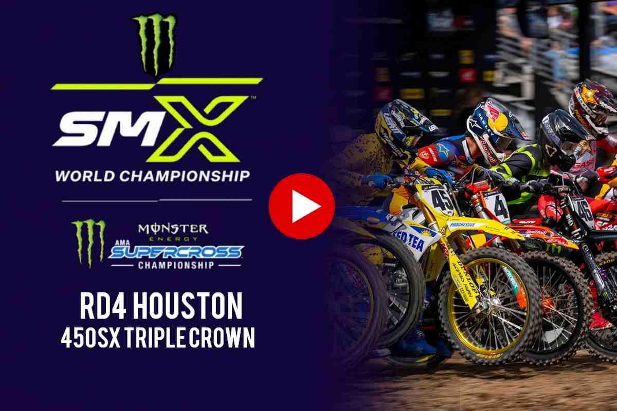 Первая Тройная Корона AMA Supercross 2026: 4 этап Хьюстон: все гонки и результаты 450SX