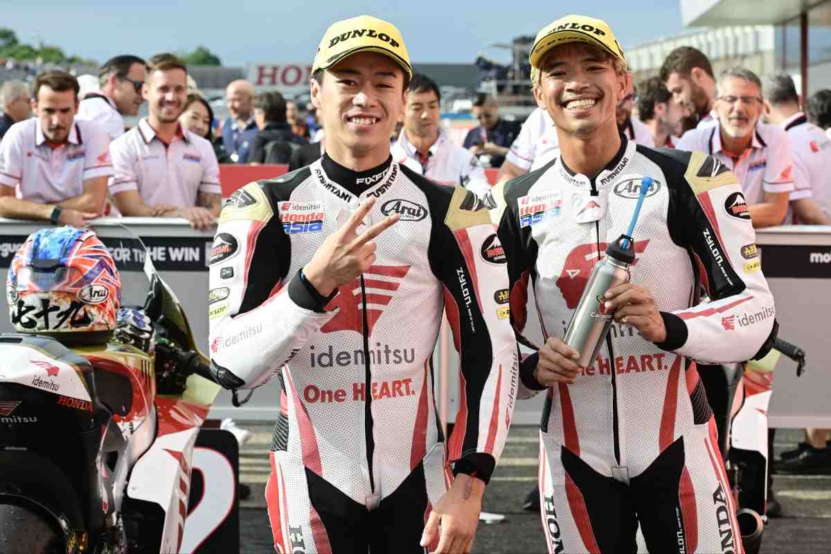 Honda празднует большую победу в Moto2: Сомкьят Шантра и Аи Огура - 1-2 на Гран-При Японии