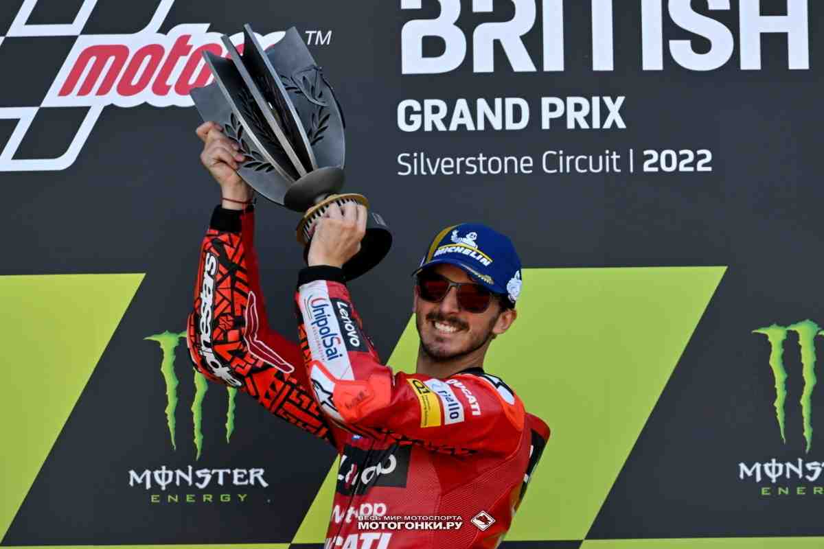 Вторая победа подряд приблизила Франческо Баньяю к Куартараро в общем зачете MotoGP