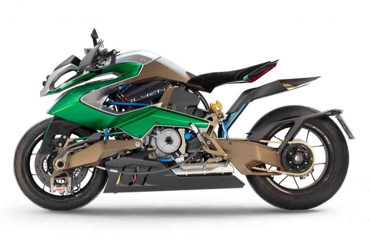 Карбоновый мотомонстр с сердцем Ducati V4 и уникальным шасси - Vyrus Alyen выпущен из клетки