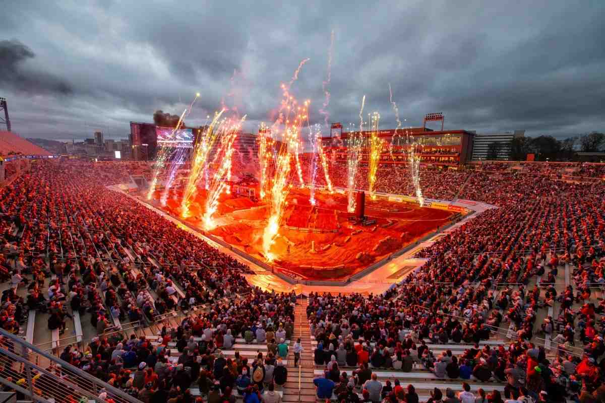 AMA Supercross 2025 - 10rd Birmingham Supercross: Факты, расписание, анимация трека и Live timing