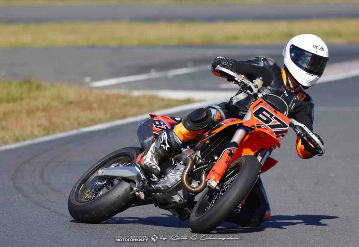 Фотографии: лучшие моменты финала Supermoto S1 и чемпионатов по MiniGP, минимото и миниотарду на АСК Атрон 2026