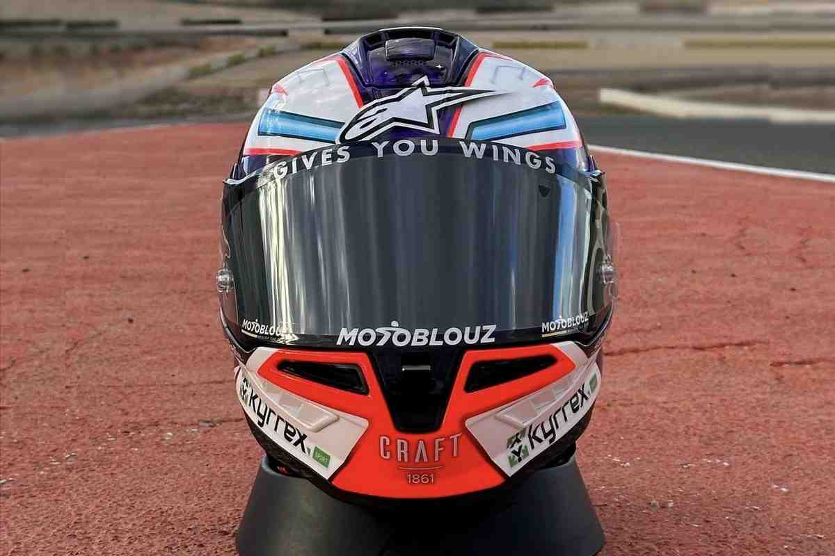 Пилот MotoGP Хорхе Мартин первым получит новый интегральный шлем Alpinestars Supertech R10