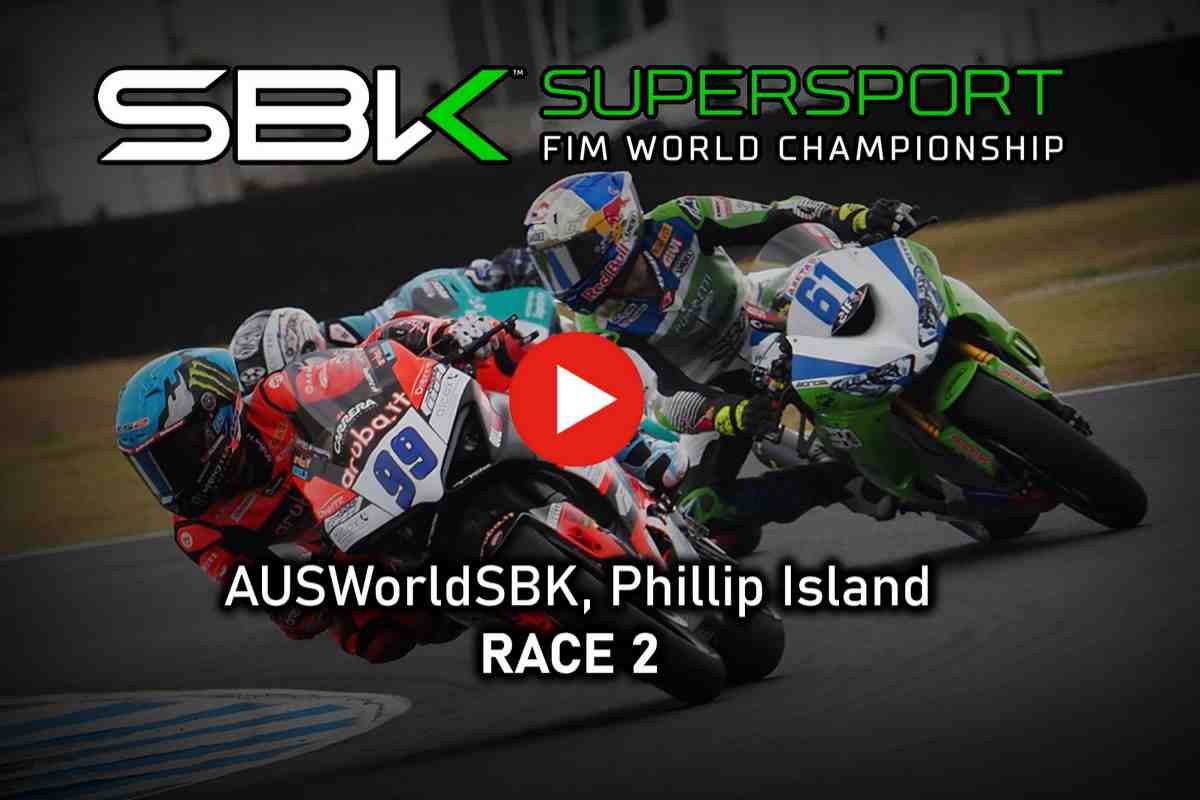 Мировой Супербайк - все гонки 2024: WorldSSP Race 2 - Австралия, Phillip Island