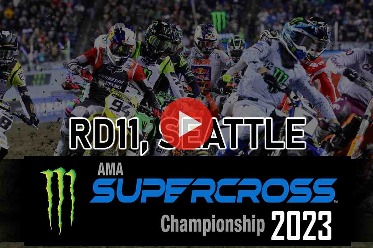 AMA Supercross 2023 - 11 этап 450SX: Видео - главная гонка Seattle (Main Event)