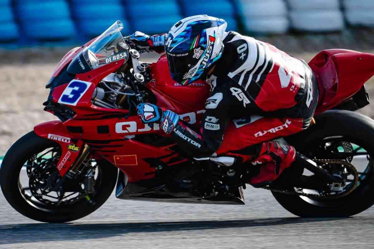 Заводская команда QJMotor начинает сезон World Supersport в Портимао с обновленным SRK 800RR