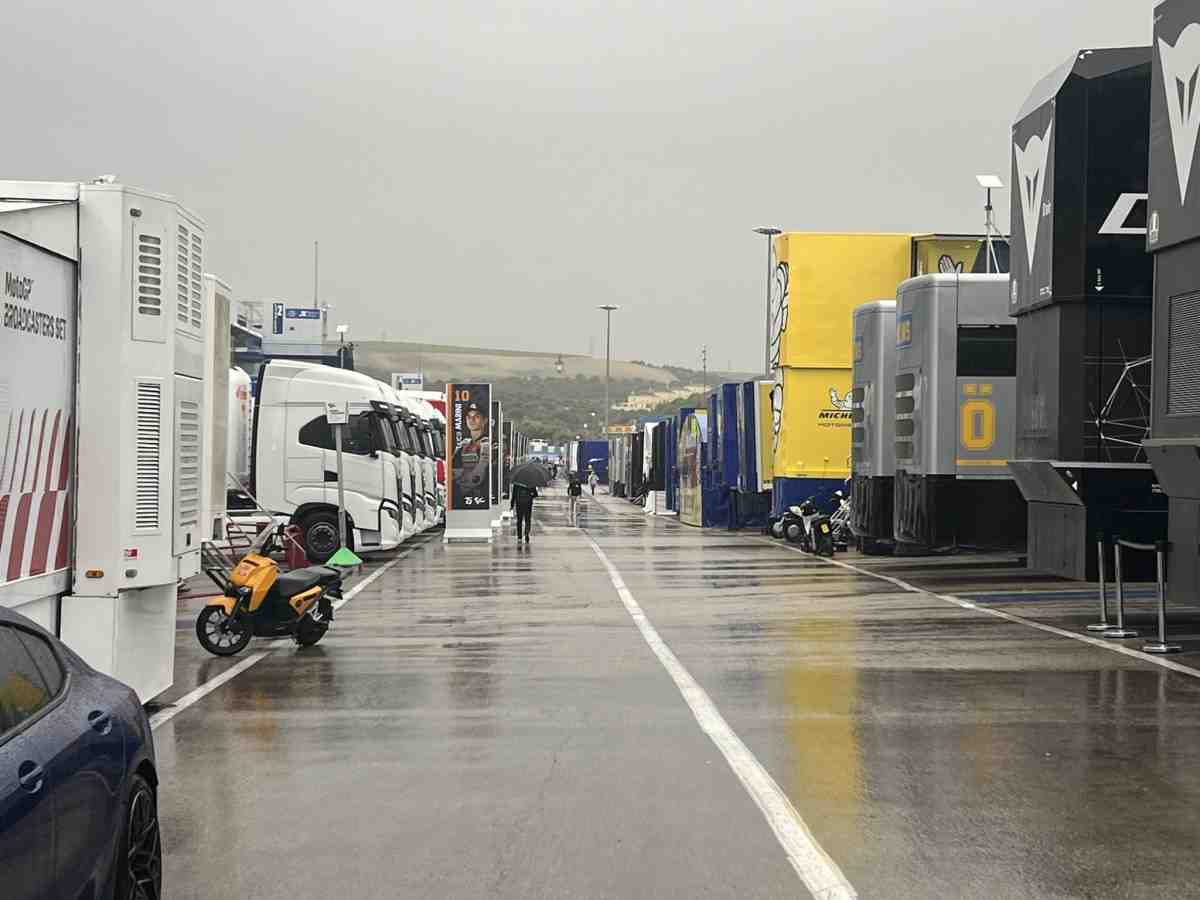 MotoGP - ГПИспании: на Circuito de Jerez произошло изменение погодных условий