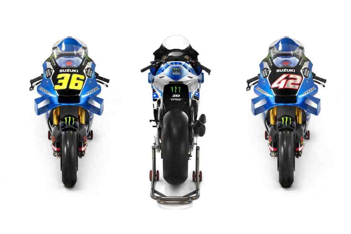 В Интернете в продаже появились части прототипов MotoGP Suzuki GSX-RR 2022 года