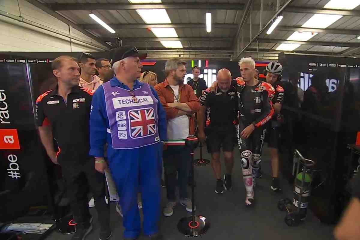 MotoGP BritishGP: Массимо Ривола - Я не уверен, что Алеш сможет выйти на старт в воскресенье...