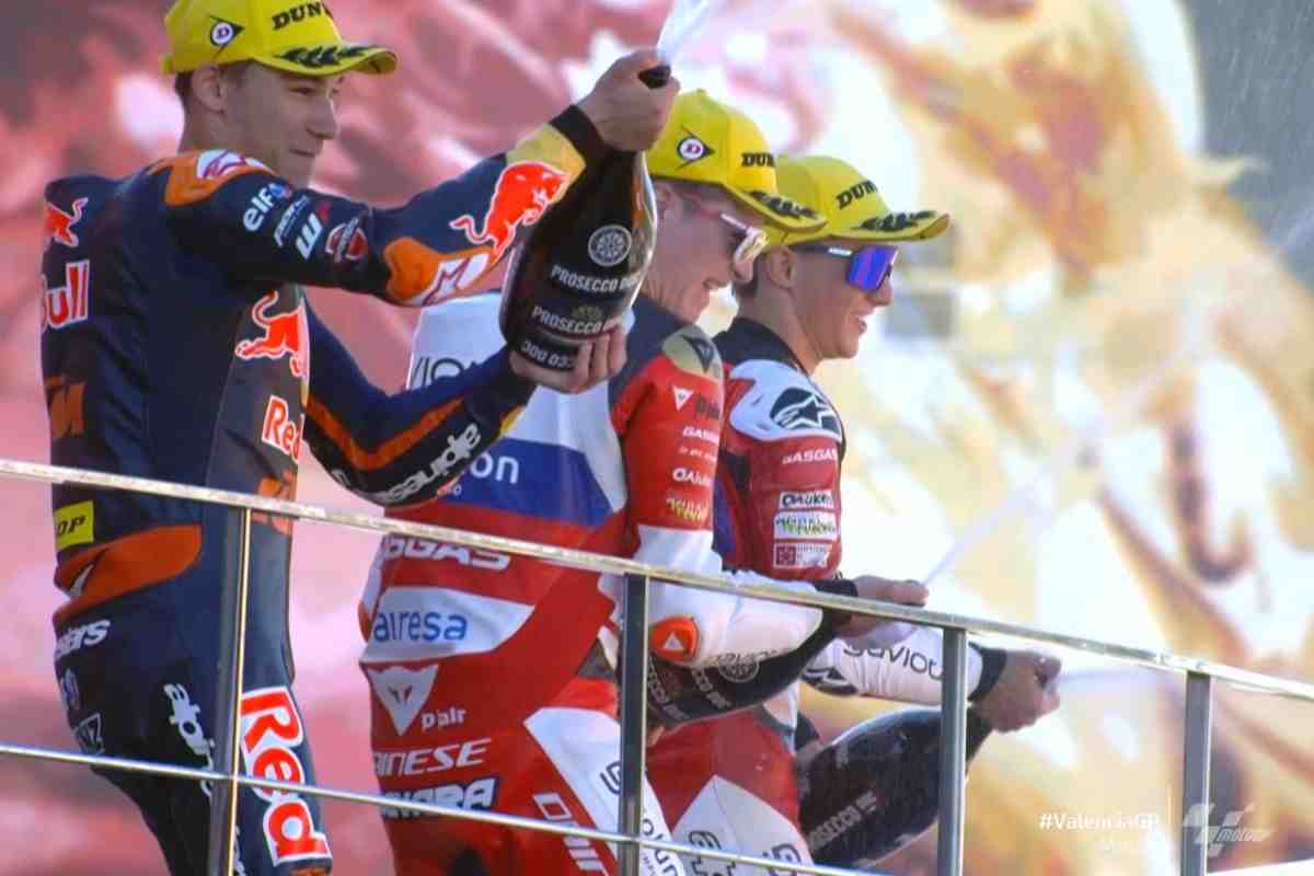 Шоу Исана Гевара и Дениса Онжу: чемпион Moto3 доказал свое превосходство в Валенсии