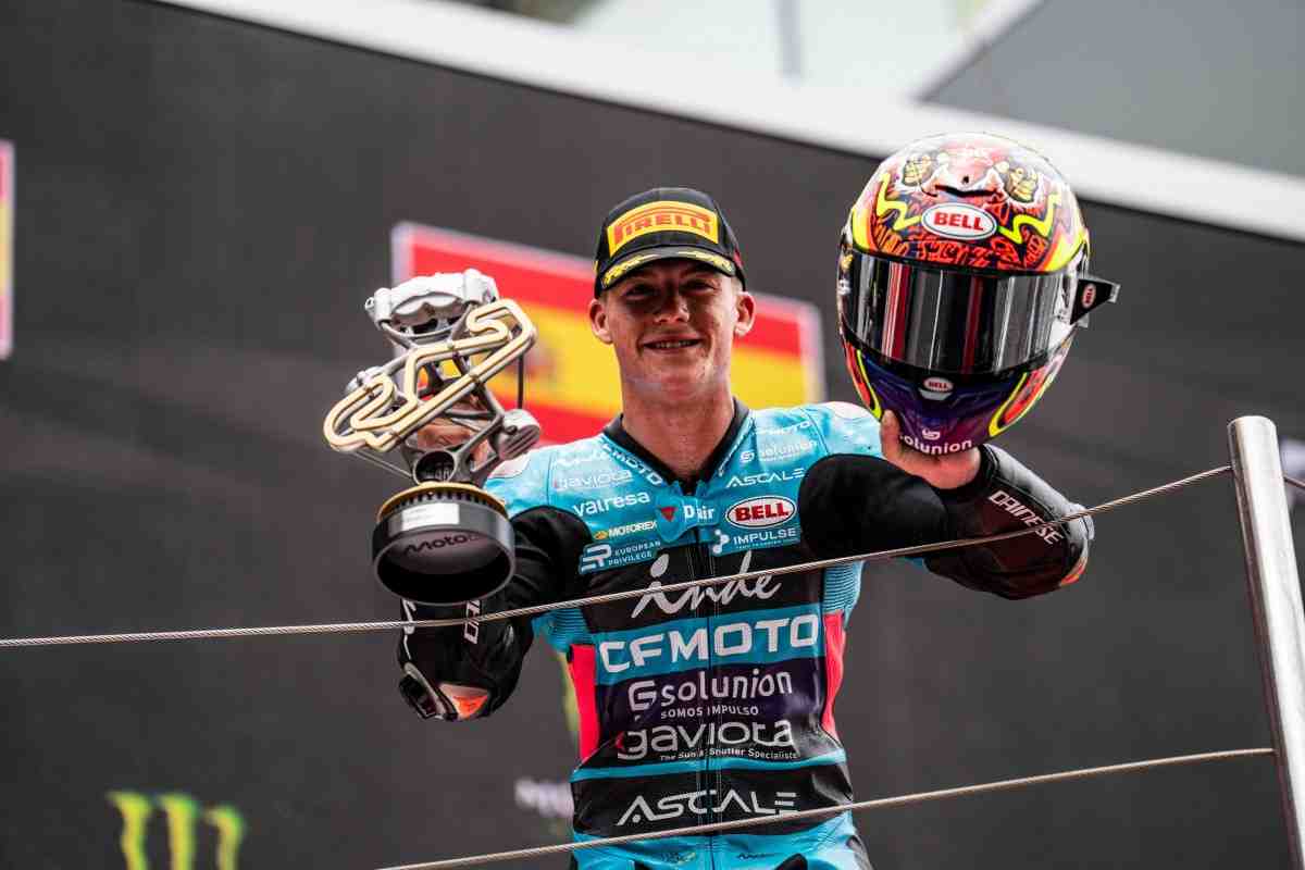 CatalanGP: Дани Ольгадо взял дебютный Гран-При Moto2 в Барселоне